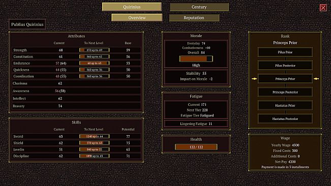 Never Second in Rome