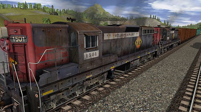 TANE DLC: Willamette & Pacific SD7 #1501