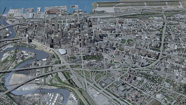 FSX Steam Edition: US Cities X: Cleveland Add-On