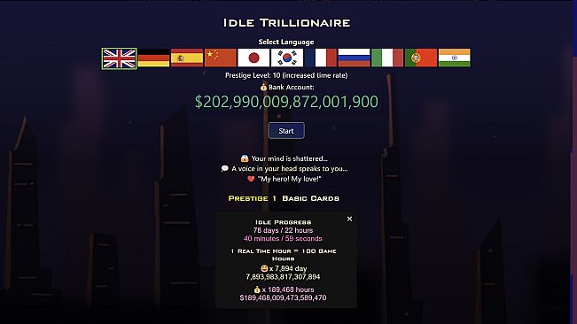 Idle Trillionaire