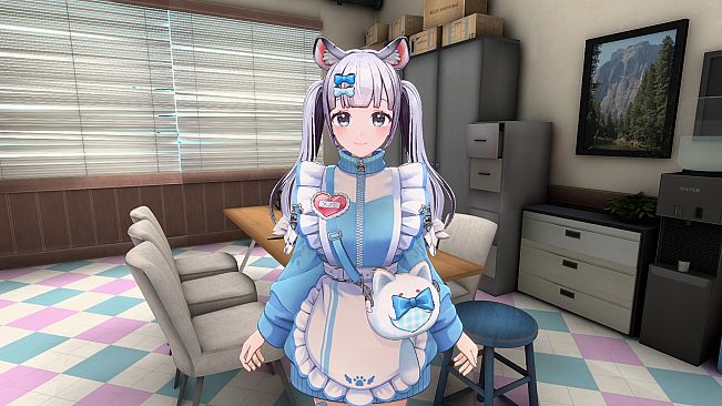 Maid Cafe Simulator: Jersey Maid Uniform (Omu)