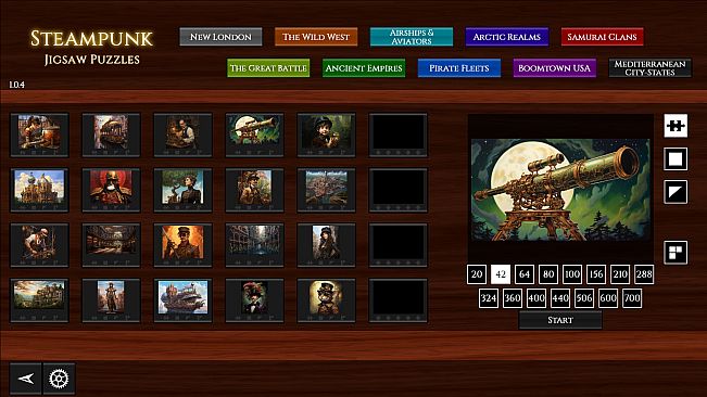 Steampunk Jigsaw Puzzles - Mediterranean City-States