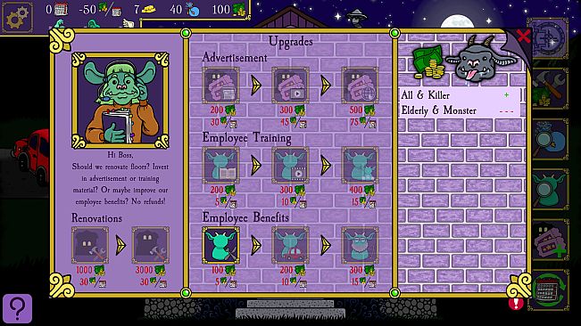 Spooky Mansion Manager