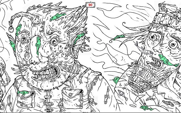 100 hidden Cthulhu fish