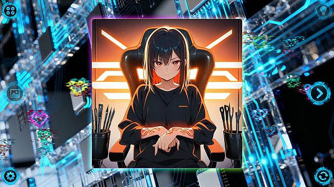 NEONOVA Puzzle: Blue