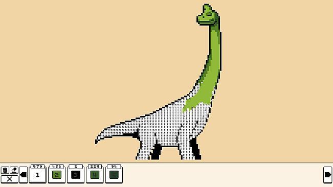 Coloring Pixels - Dinosaurs Pack