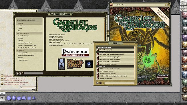 Fantasy Grounds - Gauntlet of Spiragos (PFRPG)