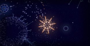 Microcosmum: survival of cells - Colors for organisms