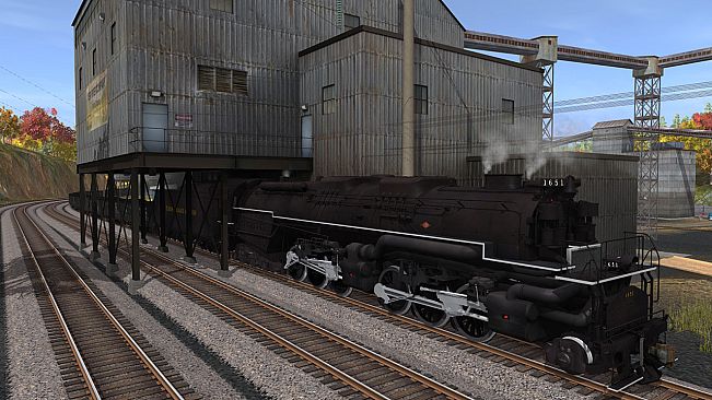 Trainz 2022 DLC - C&O 2-6-6-6 H8 - New River Mining Coal Run