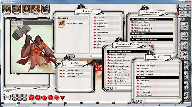 Fantasy Grounds - Dungeons & Dragons: The Rise of Tiamat