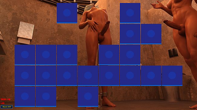 Sexy Memory Puzzle - Futanari BDSM