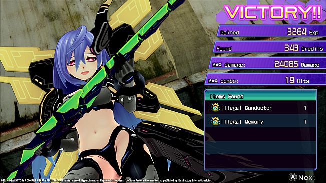 Hyperdimension Neptunia Re;Birth3 V Generation