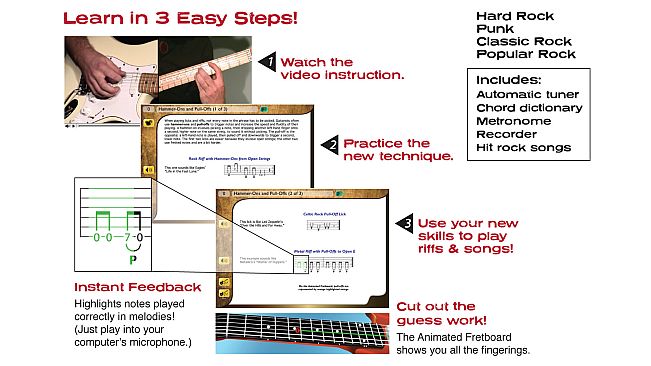 eMedia Interactive Rock Guitar