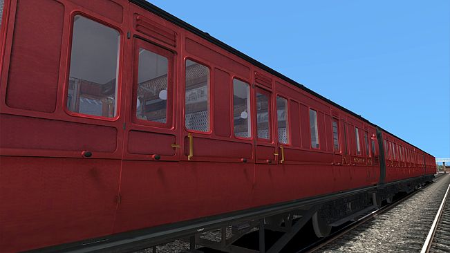 TS Marketplace: LMS Period 1 Non-Corridor Coach Pack BR Maroon