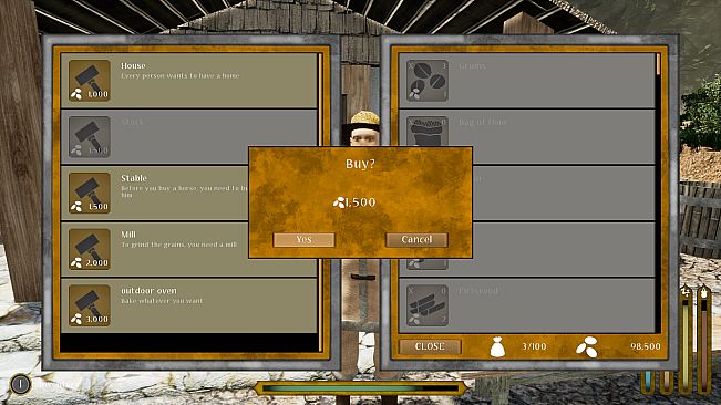 Medieval simulators: Baker