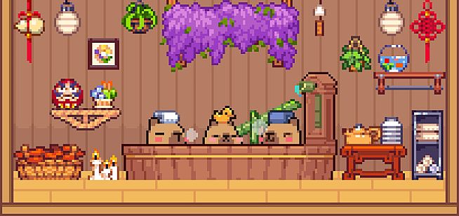 卡皮巴拉的幸福时光 Capybara's Happytime