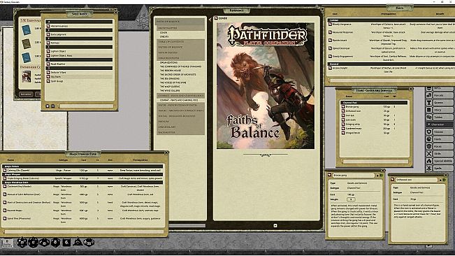 Fantasy Grounds - Pathfinder RPG - Pathfinder Companion: Faiths of Balance