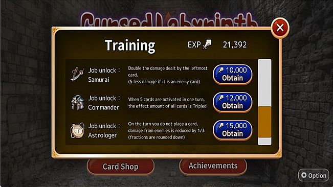 Cursed Labyrinth Redux