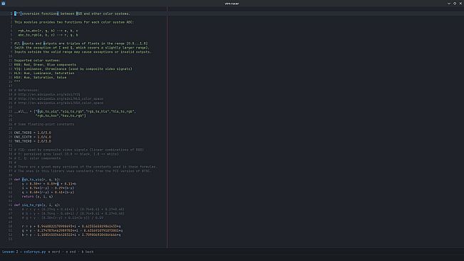 vim racer