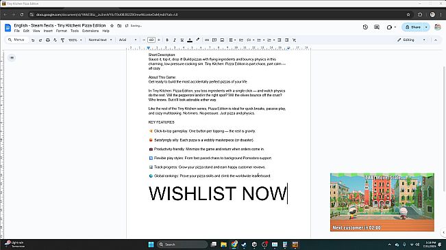 Tiny Kitchen: Pizza Edition