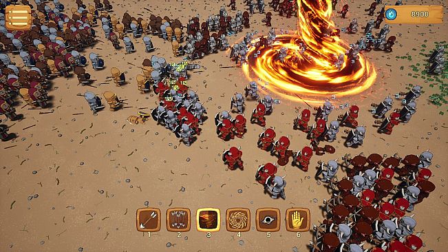 Command thousands troops