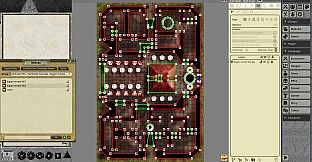 Fantasy Grounds - Pathfinder RPG - Pathfinder Flip-Mat: Bigger Temple