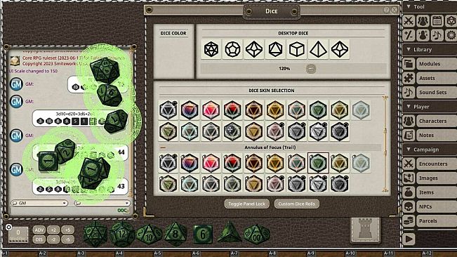 Fantasy Grounds - Annulus of Focus Dice Pack