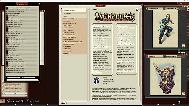 Fantasy Grounds - Pathfinder RPG - Pathfinder Companion: Legacy of Dragons
