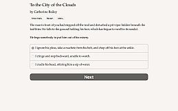 To the City of the Clouds