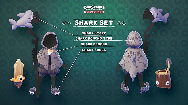 Oddsparks: An Automation Adventure - Tailor's Animal Costumes Pack