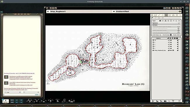 Fantasy Grounds - VTT Map Pack: The Lost Crypt