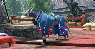 MONSTER HUNTER RISE - "C Floral Yukata" Palamute layered armor piece