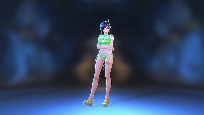 Angel Legion-DLC Cute Kitty (Green)