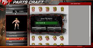 Fire Pro Wrestling World - Parts Craft