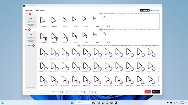 Mouse Pointer Engine