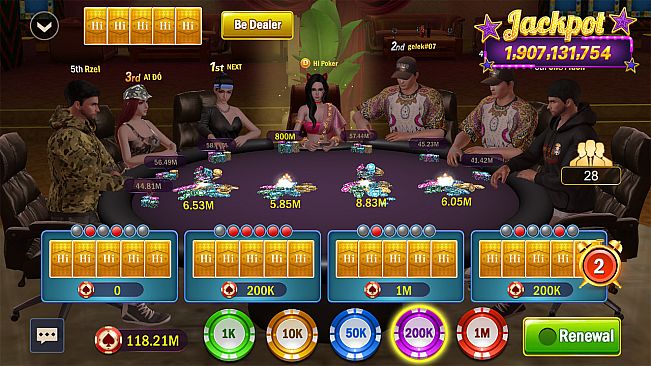 Hi Poker 3D:Texas Holdem