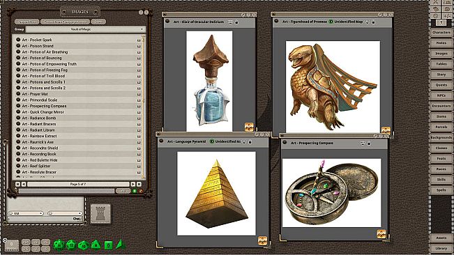 Fantasy Grounds - Vault of Magic for 5th Edition
