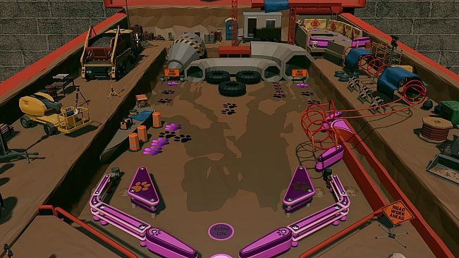 Roxy Raccoon's Pinball Panic - Construction Chaos
