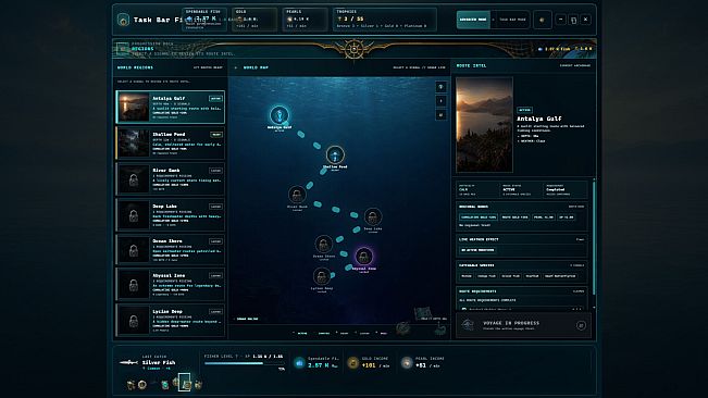 CRETA: Taskbar Fishing