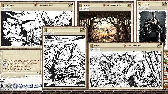 Fantasy Grounds - Deadlands Reloaded: OneSheet Adventure PAK (Savage Worlds)