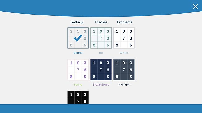 Sudoku Zenkai / 数独全卡