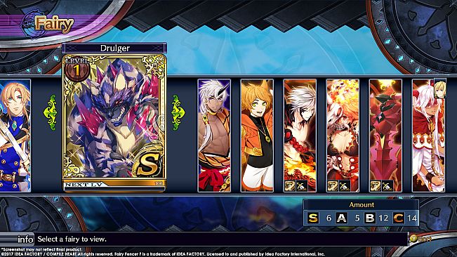 Fairy Fencer F ADF Fairy Set 2: Aques and Drulger