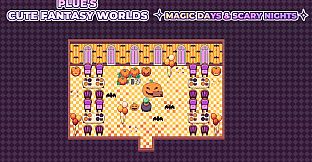 RPG Maker MZ - Plue's Cute Fantasy Worlds - Magic Days & Scary Nights