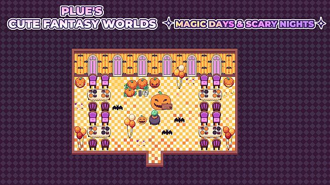 RPG Maker MZ - Plue's Cute Fantasy Worlds - Magic Days & Scary Nights