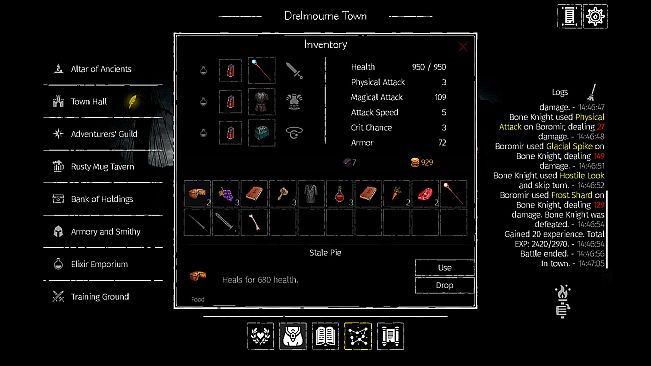 Darkened