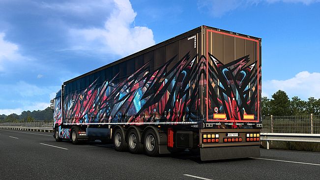 Euro Truck Simulator 2 - Street Art Paint Jobs Pack