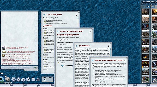 Fantasy Grounds - Hellfrost: Siege of Watch Gap Fort (Savage Worlds)
