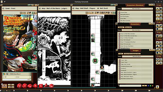 Fantasy Grounds - Dungeon Crawl Classics #76.5: Well of the Worm