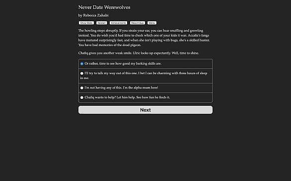 Never Date Werewolves