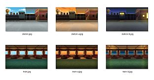 SRPG Studio Retro Future Background